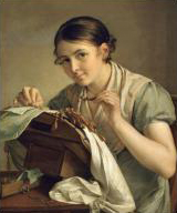 Рукодельница, вышивальщица