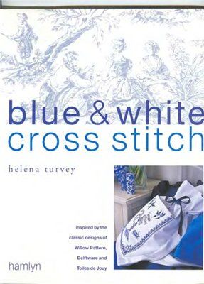 Blue & White Cross Stitch скачать