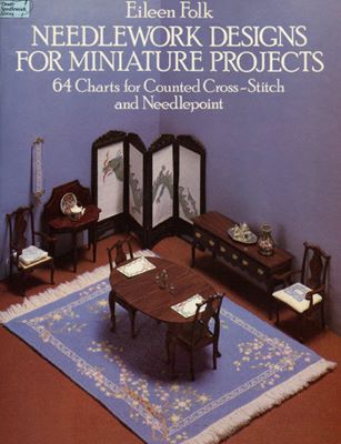 Needlework Designs for Miniature Projects: 64 Charts for Counted Cross-Stitch and Needlepoint скачать