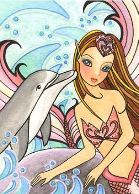 QS Dolphin Mermaid схема