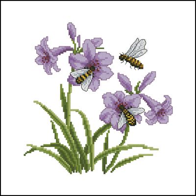 Пчелы и цветы