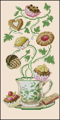 Petits fours pattern fancywork