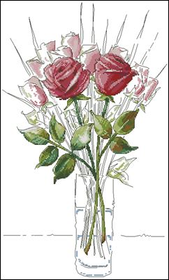 Sketchbook roses