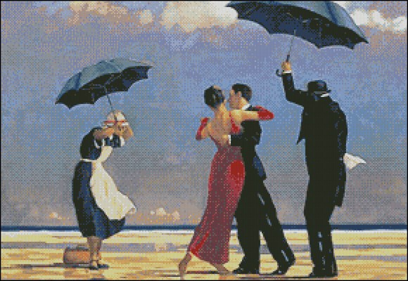 The Singing Butler 1992 by Jack Vettriano