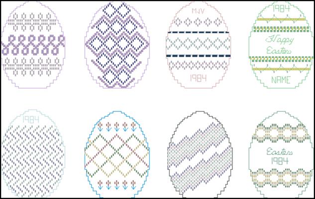 Easter Beading вышивка схема