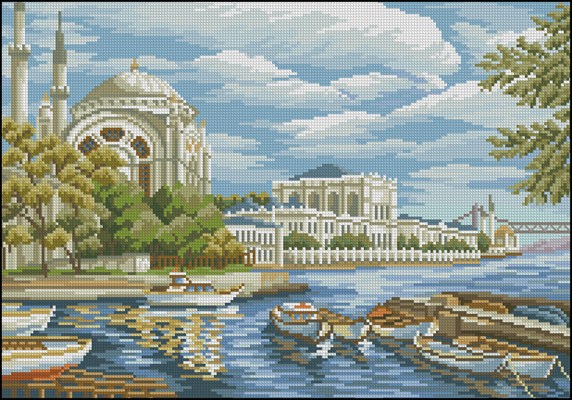 Istanbul Khan's Palace схема крестом бесплатно