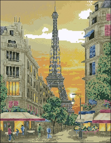 Улочка Парижа