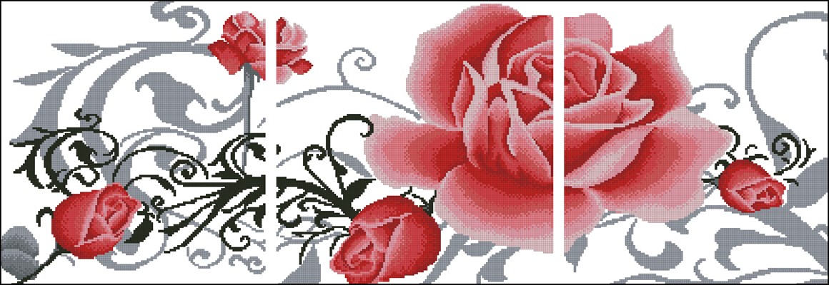 Триптих «Розы»