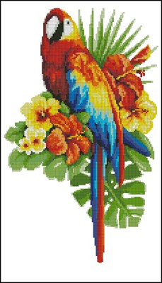Fairy tale parrot вышивка крестом скачать бесплатно