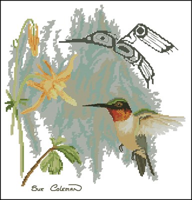  Hummingbird (Sue Coleman)
