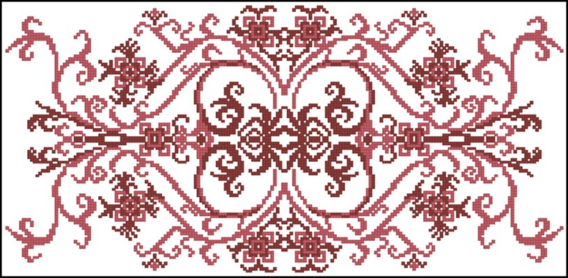 Орнамент вышивка крестом схема вышивки