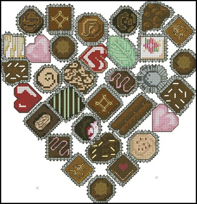 Candy heart and button covers